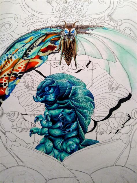 Mothra 2019 wip | Godzilla Amino