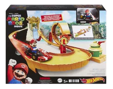 Hot Wheels Mario Kart Wyspa Donkey Konga Zestaw Do Zabawy Smyk