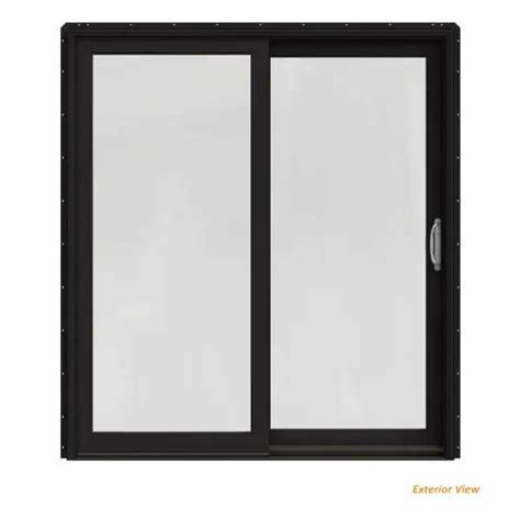 Jeld Wen In X In W Contemporary Black Clad Wood Right Hand