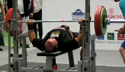 Strength Musings The Ipf Style Bench Press Set Up