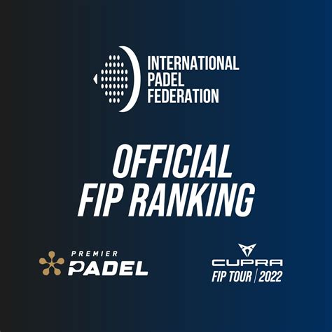 FIP International Padel Federation On Twitter HERE IS THE NEW