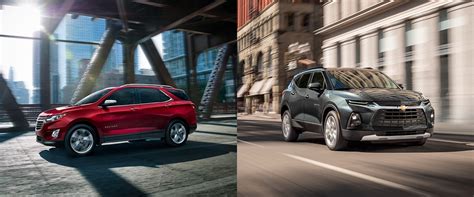 Compare The Chevy Equinox And The Chevy Blazer