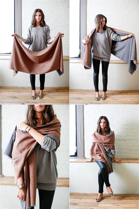 ExPress O 2 Sassy Ways To Tie Your Scarf This Fall Scarf Casual How