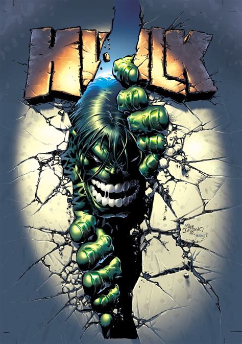 Mike Deodato Jr Hulk 60 Colors By Hermes Hulk Comic Hulk Art