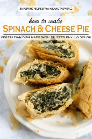 How to Make Spinach and Cheese Phyllo Pie [VIDEO] | All that's Jas