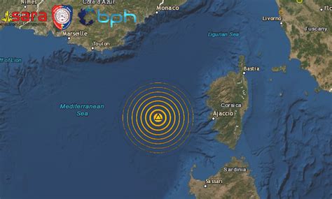 Scossa Di Terremoto Di Ml Nel Mediterraneo Occidentale Al Largo