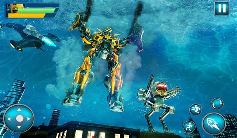 Underwater Submarine Multi Robot Fighting Games APK for Android Download