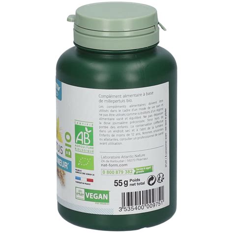 Nat Form Biologique Millepertuis Bio Pc S Redcare Pharmacie