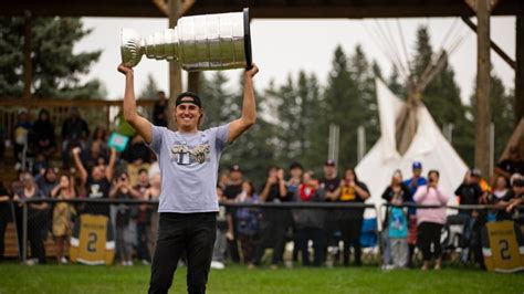 Zach Whitecloud Brings Stanley Cup Home To Southwestern Manitoba Cbc News