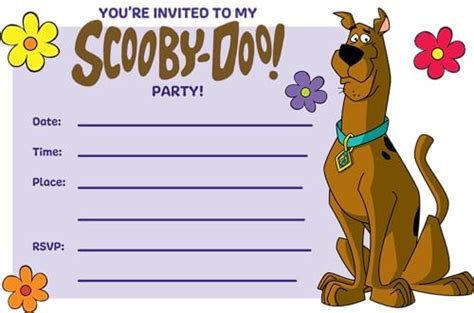 I Tested These Scooby Doo Birthday Invitations and They're Paw-sitively ...