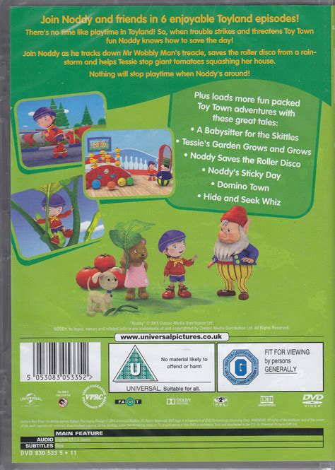 Noddy In Toyland Playtime With Noddy 6 Episodes New Sealed UK