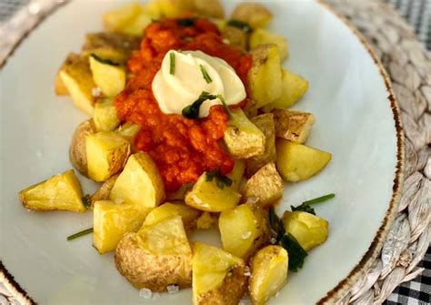 Patatas Bravas En Airfryer Receta De Irene Guirao Cookpad