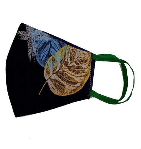 Number Of Layers 3 Layer Leaf Printed Cotton Face Mask At Rs 6 50 In