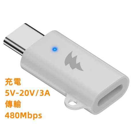 台灣速發 Lightning母 轉 Type C公 Pd60w 快充 支持c口設備 充電 傳輸 平板 Mac 筆電 蝦皮購物