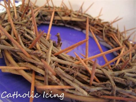 Lenten Crown Of Thorns Transformed To Easter Nest Easter Crafts