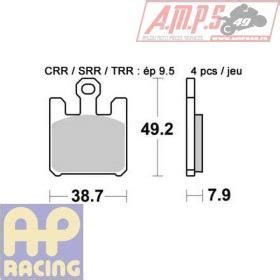 Plaquettes De Freins Ap Racing Pi Ces Moto Neuves