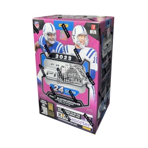 2023 Panini Prizm Football 6 Pack Hobby Blaster Box Orange Ice Prizms