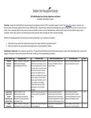 Acc Module Four Activity Guidelines And Rubric Pdf Acc Module