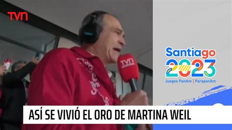 In Dito As Se Vivi El Oro De Martina Weil En La C Mara De Tvn