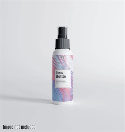 Premium Psd Spray Bottle Mockup