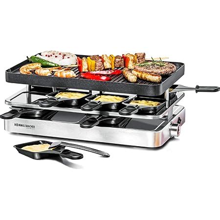 Amazon De Rommelsbacher Rcc Raclette Grill Extra Langes Kabel