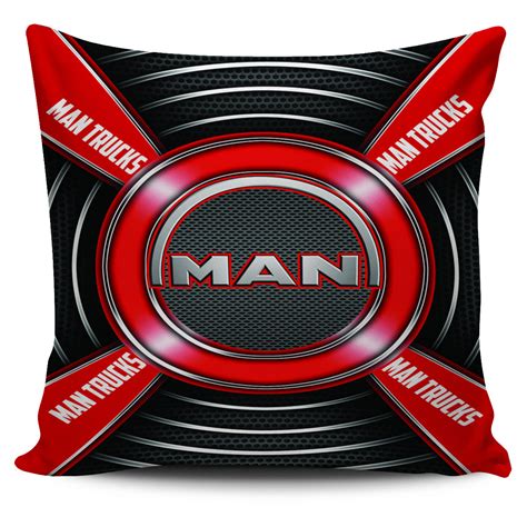 Man Trucks Pillow Cover V3 My Car My Rules