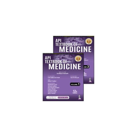 Api Textbook Of Medicine Set Of Volumes By Sandhya Kamath Th