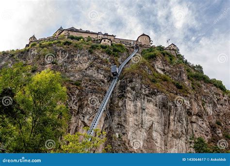 Hochosterwitz Castle In Austrian Mountains Stock Photo | CartoonDealer ...