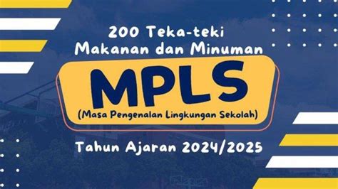 Cek Jawaban Teka Teki Tema Makanan MPLS 2024 Apa Arti Dari Nasi Seksi