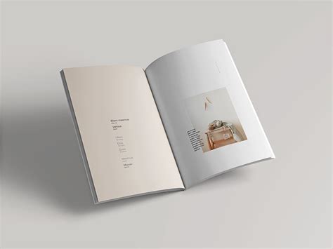 Free Open Magazine Mockup | Mockup World HQ