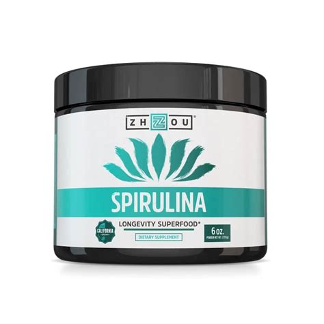 Zhou Nutrition Spirulina Longevity Superfood Oz Zezebuy