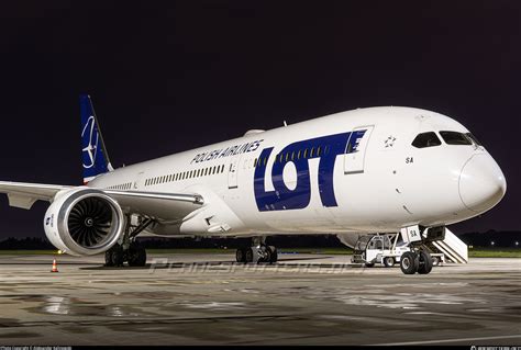 Sp Lsa Lot Polish Airlines Boeing Dreamliner Photo By