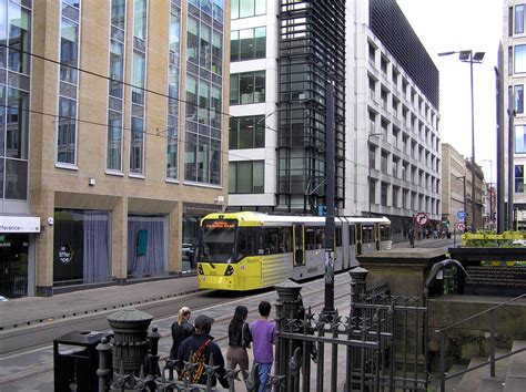 Manchester Metrolink Then Now Mosley Street British Trams Online News