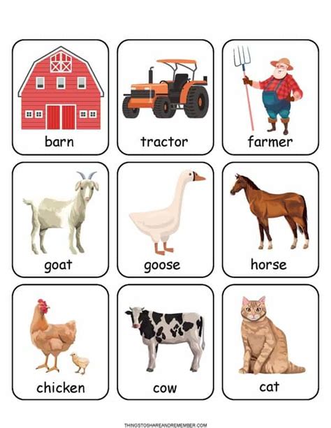 Farm Animals Printable Activities » Share & Remember | Celebrating ...