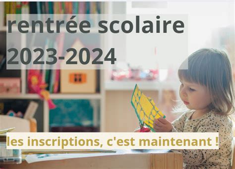 Ecoles Ouverture Des Inscriptions Scolaires Mairie De