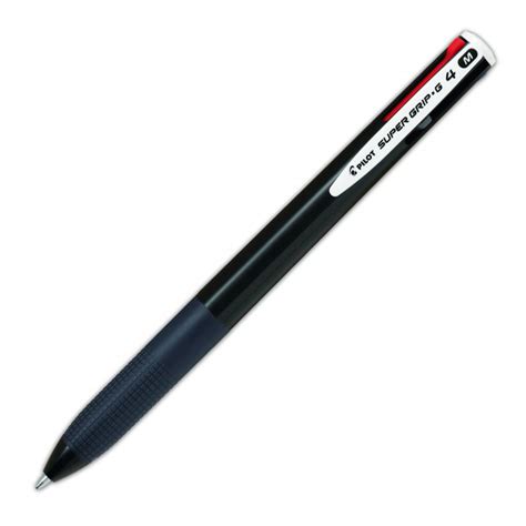 Купить ручка PILOT Super Grip G - 4 M (1.0 мм), шариковая, 4-х цветная ...