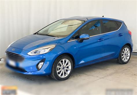 Ford Fiesta Cv Gpl Porte Titanium Desert Island Blue Nuova A