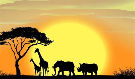 Africa 367700 Vector Art at Vecteezy