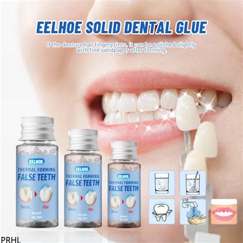 Buy Get Free GiftEelhoe Thermal Forming False Teeth Solid Glue