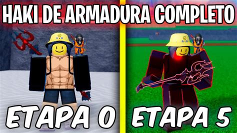 Como Conseguir El HAKI De Armadura COMPLETO De Manera FACIL En Blox