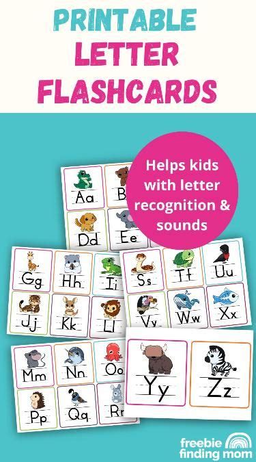 Printable Letter Flashcards (PDF Downloads) | Letter flashcards, Preschool lesson plan, Letter ...