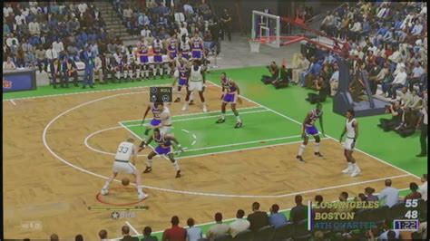 Larry Bird 3 Pointer 1985 86 Boston Celtics Vs Los Angeles Lakers