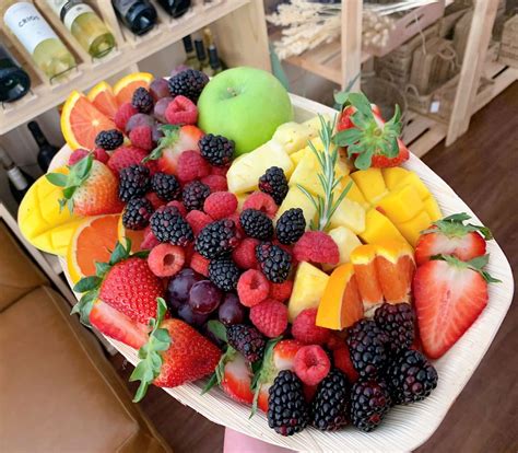 Tropical Fruit Tray Fresh Fruits Platters Healthy Fruit Trays Overwood Artisan Platters