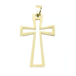 Crucifixos De Ouro K Vazado Czo Ouro Amarelo Na Monte Blanco