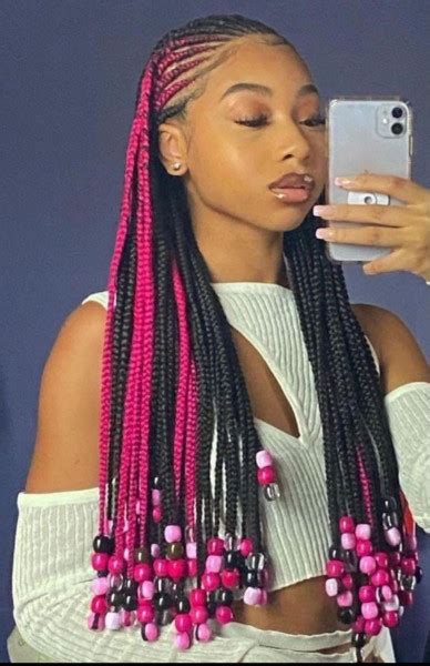 The 15 Best Peekaboo Braids Color Combinations For Black Girls