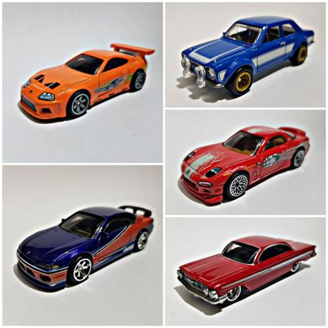 Hot Wheels Premium Box Fast And Furious The Racers Edge Supra Nissan Silvia S Monalisa Ford
