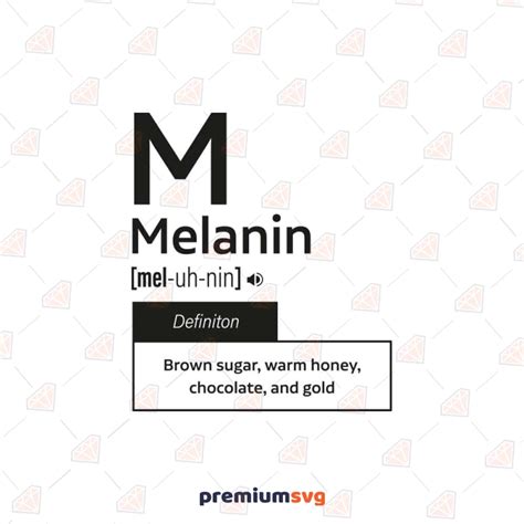Melanin Definition Svg Premiumsvg