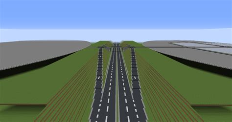 The highway through my city : r/Minecraftbuilds