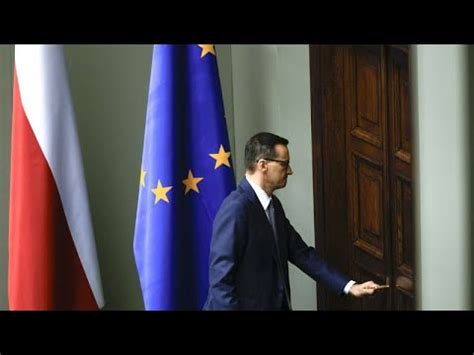 El Gobierno Del Primer Ministro Polaco Morawiecki Pierde El Voto De