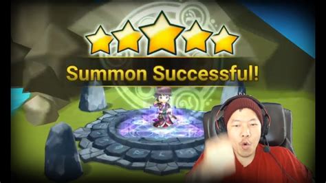 Summoners War Best Summoning Sesion Ever Five Nat5 Summons In 70 Scroll Youtube